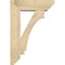 Ekena Millwork Imperial Slat Rough Sawn Bracket w/ Offset Brace, Douglas Fir, 8"W x 26"D x 38"H BKT0806X26X38IMP06RDF - alternate 3